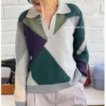Поло Colorblock - Ольга Грознецкая