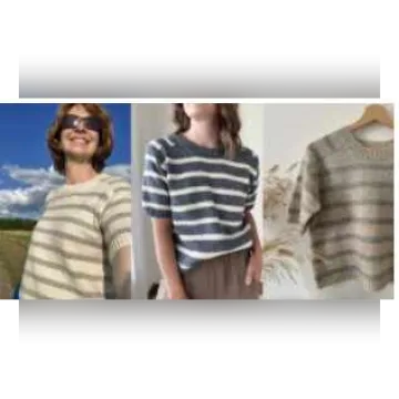 Полосатая футболка Lakes Stripe - Вяжи.ру