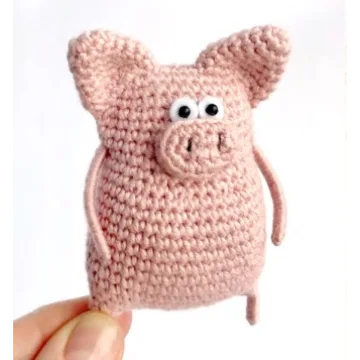Поросёнок на проволочном каркасе