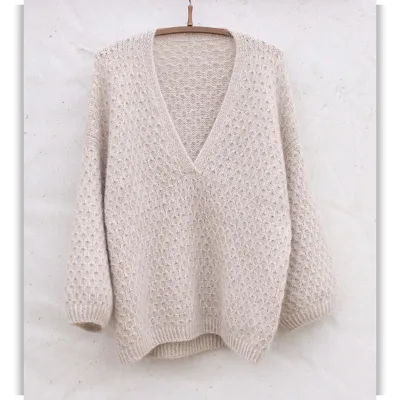 Пуловер Cardi V-Neck - Anne Ventzel