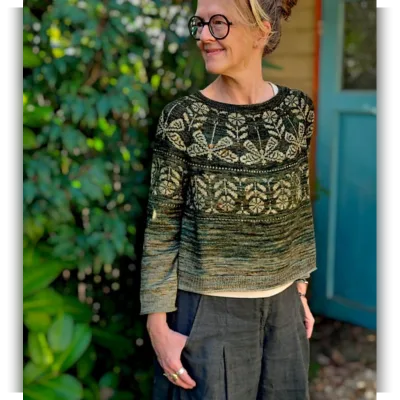 Пуловер Dragonfly Sweater - Elenor Mortensen