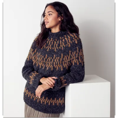Пуловер Nordic Knit Pullover - Svetlana Avrakh
