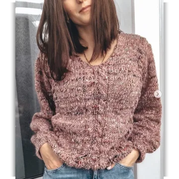 Пуловер Sweet Tweed - Елена Грабенко
