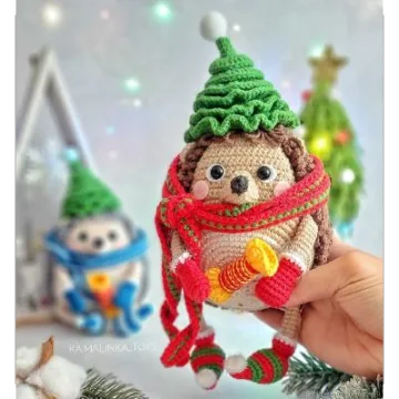 Рождественский ёжик