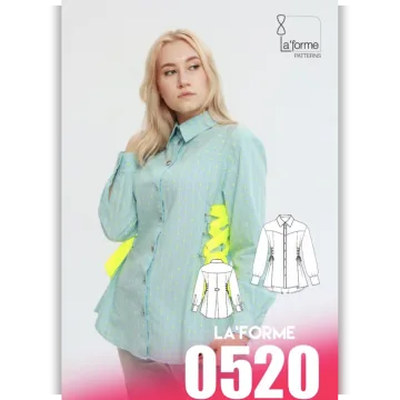 Рубашка 0520. Размер 44. Рост 164