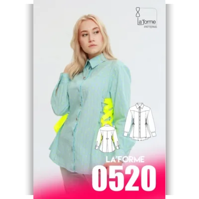 Рубашка 0520. Размер 46-50. Рост 158-164 - Софья Ерашевская
