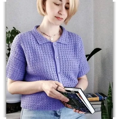 Рубашка Виола - Viscozzi.crochet