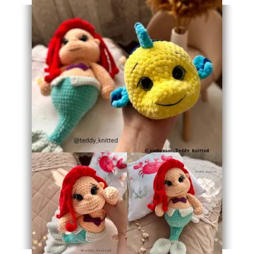 Русалочка и рыбка