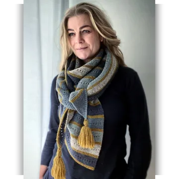 Шаль Almue Shawl - Camilla Vad