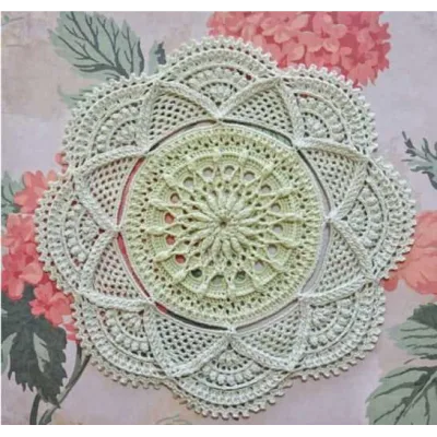 Салфетка Kusuma - croche.nesia