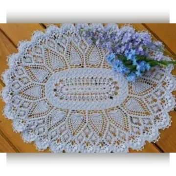 Салфетка Pineapple Song Oval - Patricia Kristoffersen