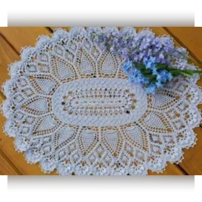 Салфетка Pineapple Song Oval - Patricia Kristoffersen