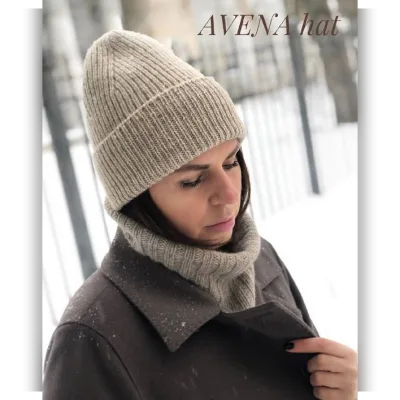 Шапка Avena hat - mixna_natalia