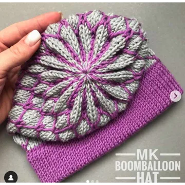 Шапка boomballoon_hat - grenka87knit