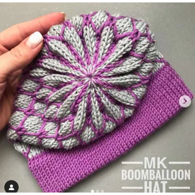 Шапка boomballoon_hat - grenka87knit