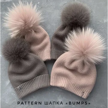 Шапка Bumps - zimma_knit