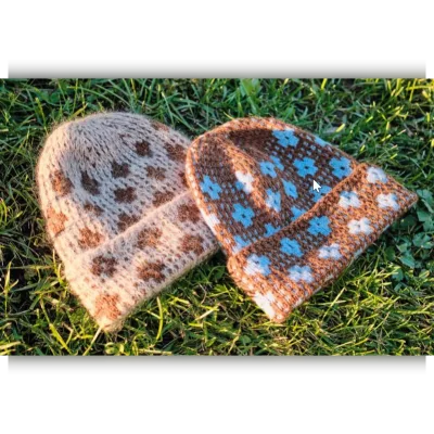 Шапка Lazy Daisy - Oksana_Puzynia_knit