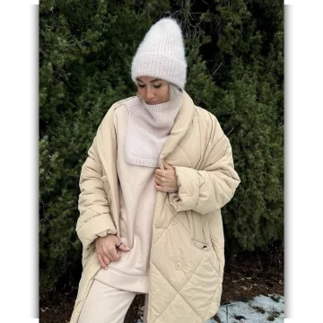 Шапка+ манишка Winter_set_nk - Наталья Курникова