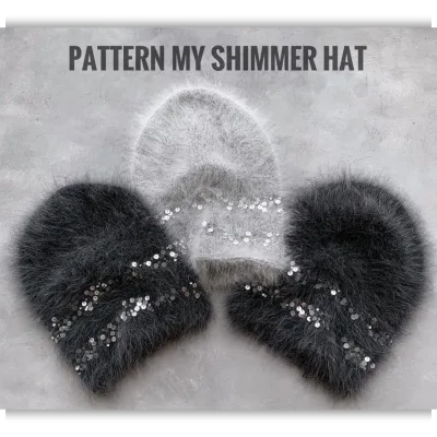 Шапка My Shimmer hat - Оксана Зефирова