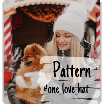 Шапка One_love - Мария Озолина