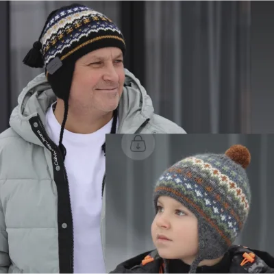 Шапка Ski hat - Ксения Маликова