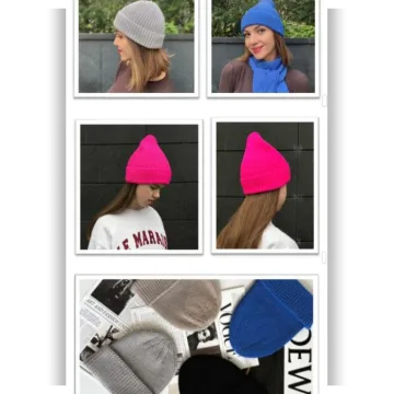 Шапка унисекс HIT_HAT - SnegaVik_knit