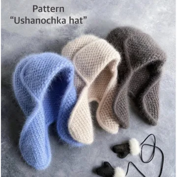Шапка-ушанка Ushanochka_hat - Анастасия Алексейчик
