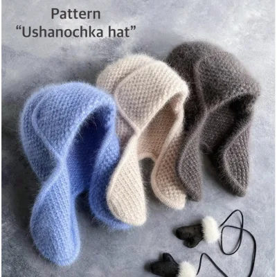 Шапка-ушанка Ushanochka_hat - Анастасия Алексейчик