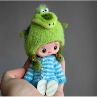 Шапочка крокодил для ob11 - BambinoDolls