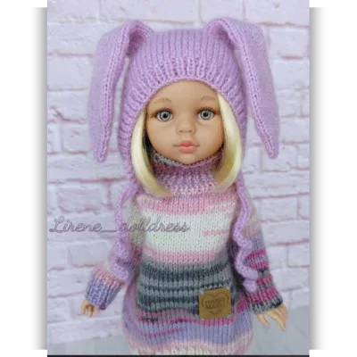 Шапочка с ушками Зайка - Lirene Dolldress
