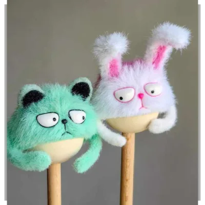 Шапочки кот и зайчик - BambinoDolls