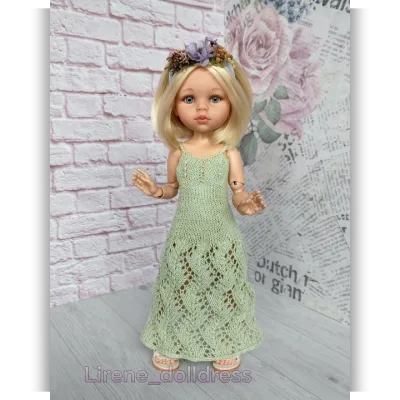 Сарафан Ракель для кукол Паола Рейна 32 см - Lirene Dolldress