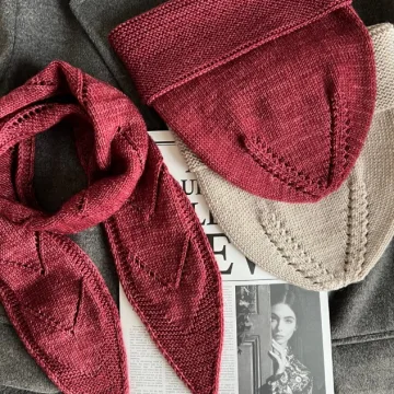 Шарф и шапка BOHO scarf hat - Виктория Шереметьева