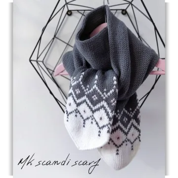 Шарф Scandi scarf - Алёна Михайлова
