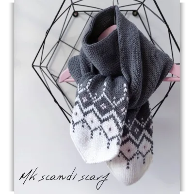 Шарф Scandi scarf - Алёна Михайлова