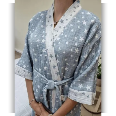 Шьем женский халат-кимоно. МK+выкройки с 46-62 размер - annabelle_textile