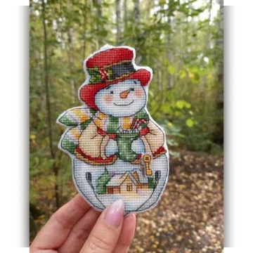 Снеговик с какао