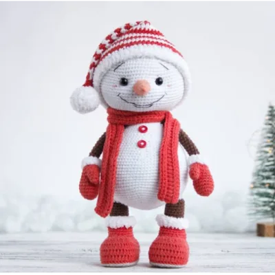 Снеговик Снежа - cute_toys_by_vera