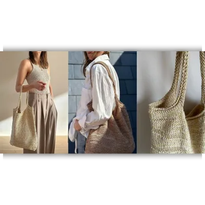 Стильная сумка спицами Tide Loop Bag - Otherloops