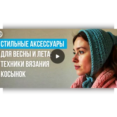 Стильные аксессуары для весны и лета: техники вязания косынок - Екатерина Степанова