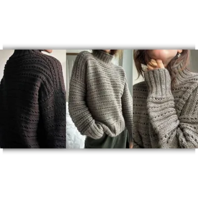 Стильный с японским плечом Sweater No. 27 - My favourite things