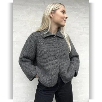 Стильный жакет платочной вязкой Simply me Jacket - Вяжи.ру