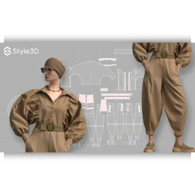 Style3D: Master Fashion Modeling - Beginner to Intermediate. ENG + RUS - udemy