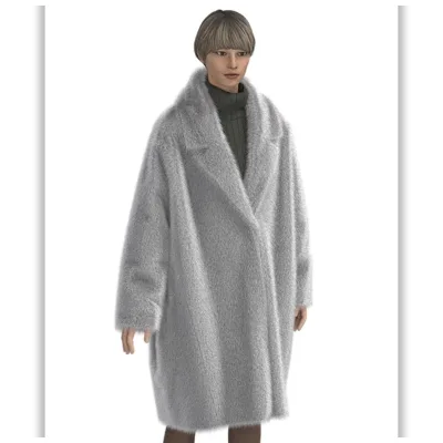 Шуба-кокон - lekala.shop