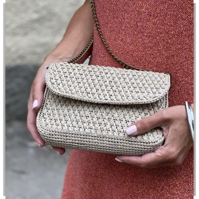 Сумка из рафии Cross-Body - milka_accessories