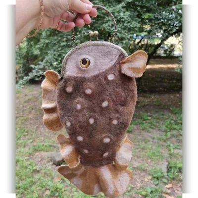 Сумка Рыба - Юлия Кострюкова