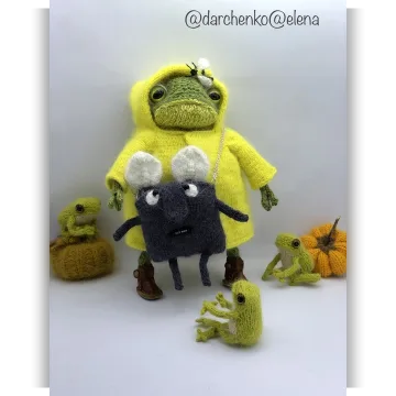 Сумка спицами Бляха-Муха