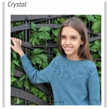 Свитер Crystal - Ирина Дмитриева