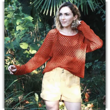 Свитер Cuba. Джемпер Sahara sweater - Евгения Дегтярева