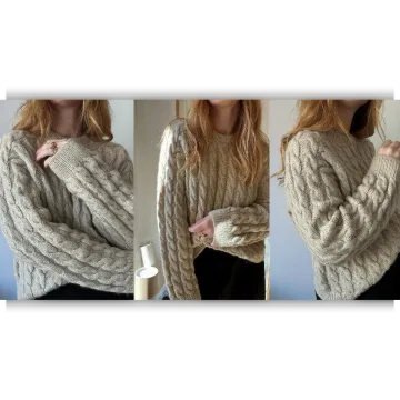 Свитер косами Sweater No 29 - My favourite things